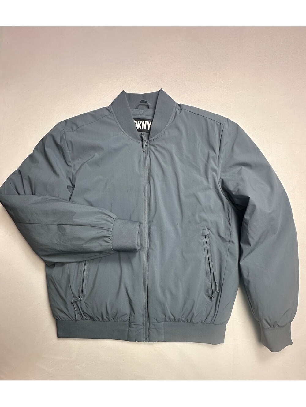 Men's DKNY Blue Bomber Jacket Medium